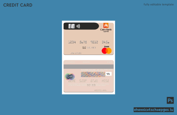 Uganda Cairo Bank Uganda Mastercard Beispielvorschau
